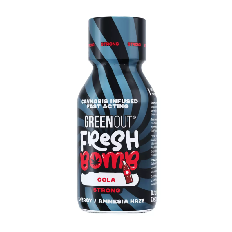 GreenOut Fresh Bomb Cola 100ml Strong