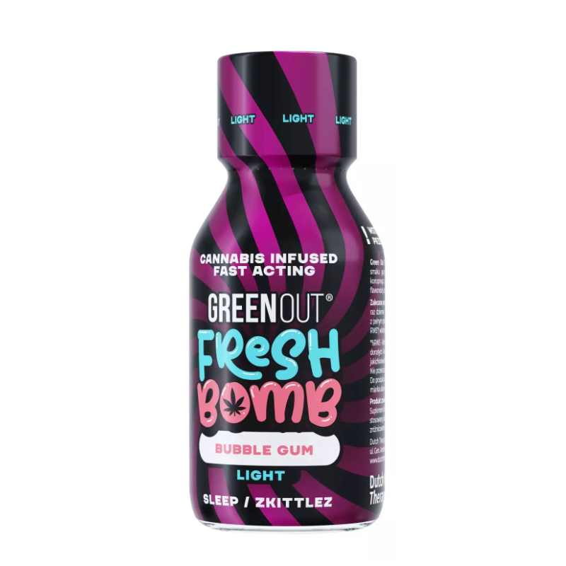 GreenOut Fresh Bomb Bubble Gum 100ml Light