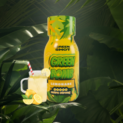 3x Green Bomb Lemonade 1150mg Extra Strong 100ml Green Shot