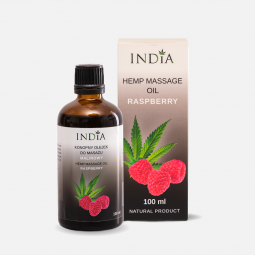 OLEJEK DO MASAŻU - MALINOWY INDIA COSMETICS India cosmetics