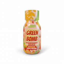Green Bomb Strawberry Gelato 1150mg Extra Strong 100ml Green Shot