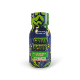 Green Bomb Blueberry Magic 1725mg MEGA CHILL 100ml Green Shot