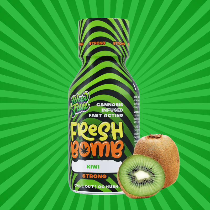 GreenOut x WeedFun Fresh Bomb Kiwi Strong WeedFun
