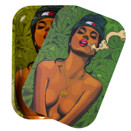 Tacka Metalowa Duża z Pokrywką 29x19 Buds