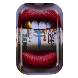 Tacka Metalowa Duża z Pokrywką 29x19 Money