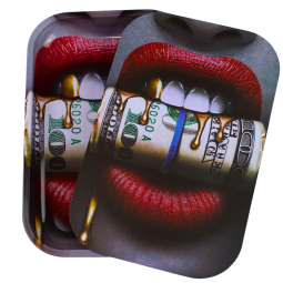 Tacka Metalowa Duża z Pokrywką 29x19 Money