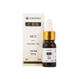 Olejek CBG + MCT 10% 10ml CANNAY Cannay