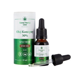 Olejek CBD 30% RAW 15ml Sensi Hemp Sensi Hemp