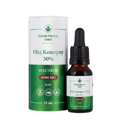 Olejek CBD 30% RAW 15ml Sensi Hemp Sensi Hemp
