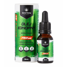 Olejek Konopny CBDSport Active 750mg Sensi Hemp