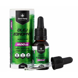 Olejek Konopny CBDSport Professional 1500mg Sensi Hemp
