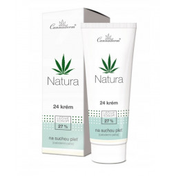 NATURA KREM DO SKÓRY SUCHEJ I WRAŻLIWEJ CANNADERM Cannaderm