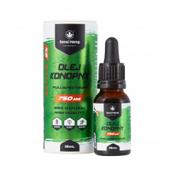 Olejek Konopny CBDSport Active 750mg Sensi Hemp