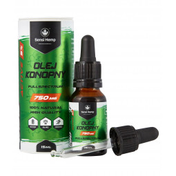 Olejek Konopny CBDSport Active 750mg Sensi Hemp