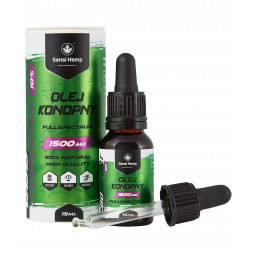 Olejek Konopny CBDSport Professional 1500mg Sensi Hemp