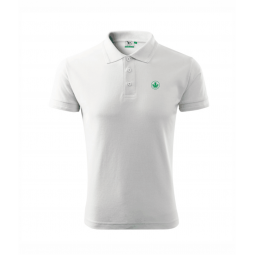 Koszulka Polo Biała Męska Sensi Hemp