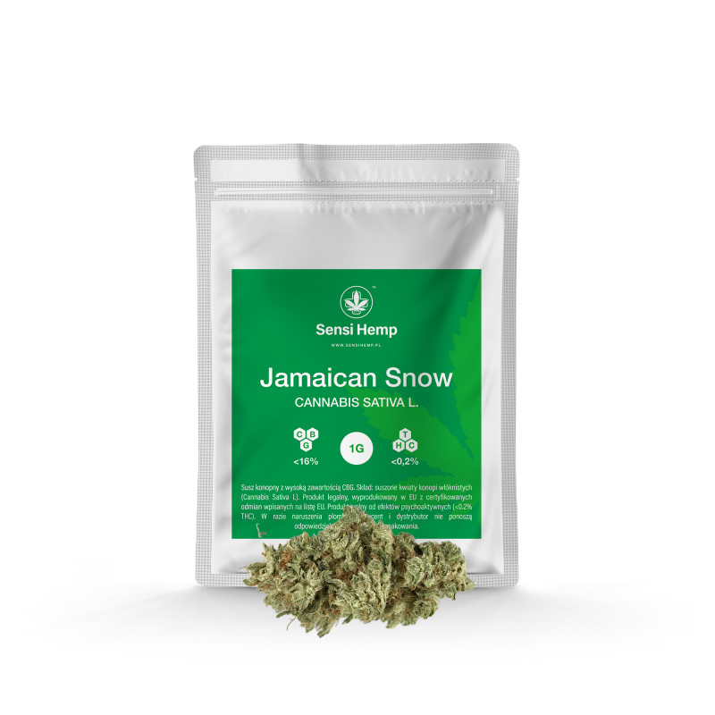 Jamaican Snow - Susz CBG 16% Sensi Hemp